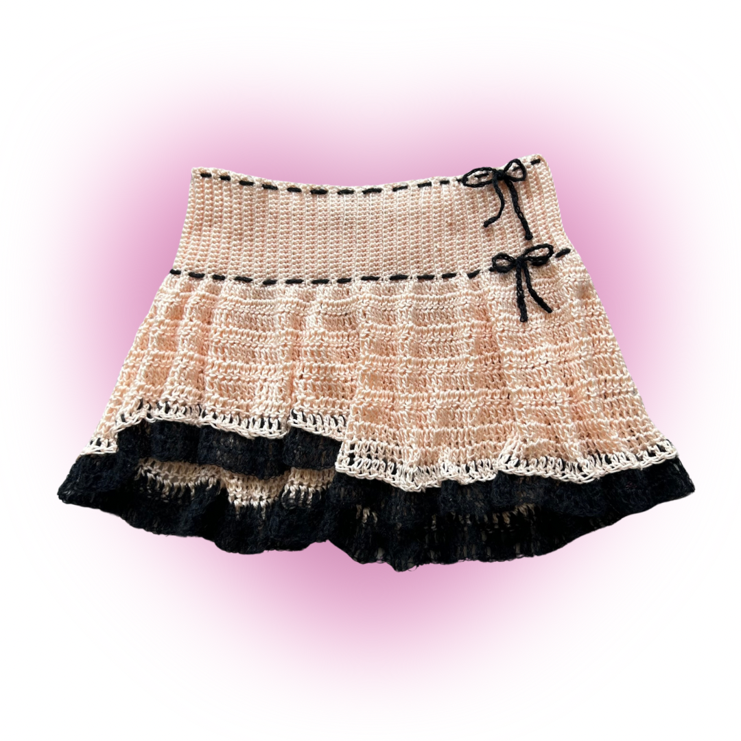 Asymmetrical Mini Skirt S-M